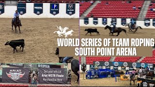 ARIAT World Series of Team Roping Finale  South Point Arena Las Vegas  National Finals Rodeo Week [upl. by Doone367]