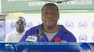 Mutorwa praises Katima Mulilo Correctional Facility as key to development  nbc [upl. by Akirehc]