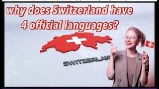 why does Switzerland have 4 official languages [upl. by Johnny]