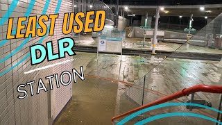 Visiting the Least Used DLR Station in London [upl. by Assirhc223]