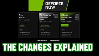 GeForce Now Membership Update New Features Pricing Changes and Playtime Limits Explained [upl. by Winshell]