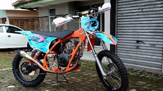 MATIC JADI TRAIL GAK ADA YANG GAK MUNGKIN BOSKU  MOTO CROSS MATIC [upl. by Josiah]