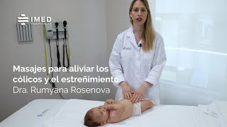 Masajes para aliviar los cólicos y el estreñimiento por la Dra Rumyana Rosenova  IMED Valencia [upl. by Emelun]