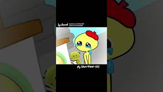 103  Bob crying while sleeping😴👻👻  myghostfriend animation shorts dsand anime cute [upl. by Ennaira]