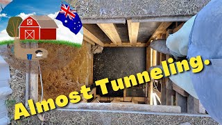 Tunnel in the Bunker Ep10 secrettunnel bunker construction prepper [upl. by Loux]