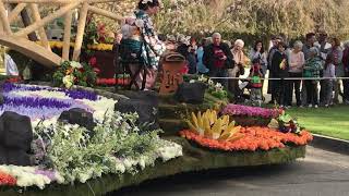 2019 Sierra Madre “Harmony’s Garden” Rose Parade float Director’s Trophy [upl. by Nigam]