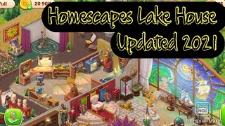 Homescapes Lake House fully Completed  homescapes  Updated 2021  Lake House [upl. by Gris346]