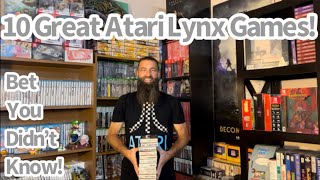 10 Atari Lynx Recommendations [upl. by Adniled]