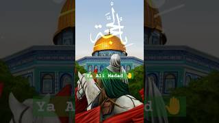 Ya Ali Madad ALLAH Hu AKBAR ☪️💖✅ yaali short trend islamic [upl. by Schrader]