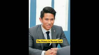 Prince of Brunei in Smart Formal Attire  Prince Mateen is Amazing and So Adorable in All Aspect [upl. by Prior]