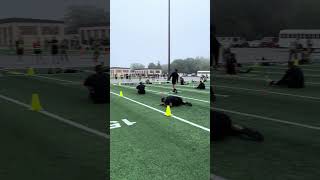 Army Combat Fitness Test  Plank army military soldier fitness acft plank training [upl. by Brody564]