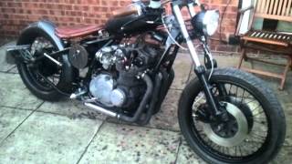 Suzuki GS550 bobber [upl. by Enaols]