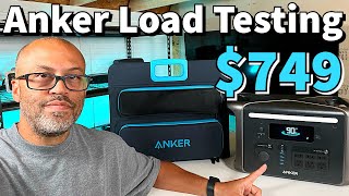 Anker Solix F1500 Portable Power Station  Large Load Testing [upl. by Anaytat]