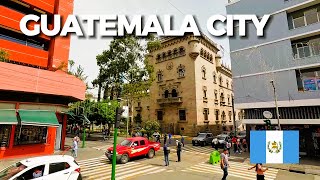 Walking in Guatemala City downtown Main Square and around Guatemala 4K UHD [upl. by Spencer214]