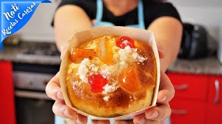 ROSCÓN DE REYES DIFERENTE CASERO Y RICO ¿Te lo vas a perder  Nati recetas caseras [upl. by Nwahsek223]