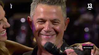 Alejandro Sanz rcibe Gaviota de Plata y de oro en el Festival de Viña 2024  Canal 13 [upl. by Nyleimaj]