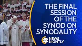 The Vatican Presents the Work of the Final Session of the Synod on Synodality  EWTN News Nightly [upl. by Ettenowtna]