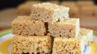 RICE KRISPIE TREATS  How To Make Rice Krispies Treats  SyS [upl. by Yroggerg538]