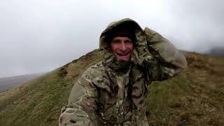 British army combat smock MTP waterproof test when waxed [upl. by Shaia596]