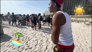 First YT video 🔥PCB SPRING BREAK pt1😎 we be lit fr🫵🏽 [upl. by Bacchus]