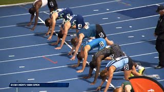 Open Men 100m Final 2022 Australian Track amp Field Championships [upl. by Semadar]