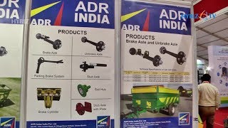 ADR Axles India  Manufacturer of Rigid Axles amp Steering Axles  Agrex India 2019 [upl. by Eellac160]