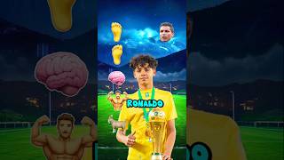 Ronaldo vs Ronaldo jr Challenge🔥 shorts footballshorts football [upl. by Anelad]