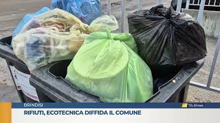 Raccolta rifiuti Ecotecnica diffida il comune [upl. by Jacquet]