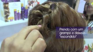 Tutorial Penteado Moicano com Tranças [upl. by Paten]