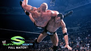 FULL MATCH The Rock vs Brock Lesnar – WWE Undisputed Title Match SummerSlam 2002 [upl. by Haet]