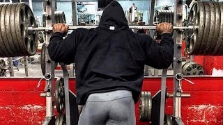 Prepare For LEG DAY  POWERFUL Squat Motivation [upl. by Nemzzaj]