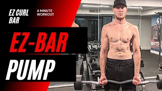 EZCurl Bar Workout  SHREDDED In 4 Minutes [upl. by Trainer]