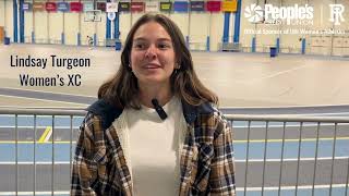 Go Rhody Minute Video with Lindsay Turgeon URI XCTrack [upl. by Aramahs]