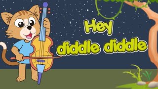 Hey Diddle Diddle Nursery Rhyme [upl. by Trovillion391]