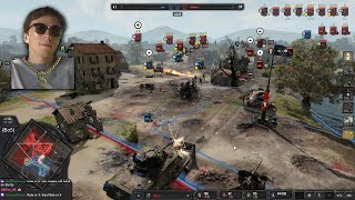 CoH3 New 15 patch DevM vs F3riG on Semois  insane game [upl. by Ik638]