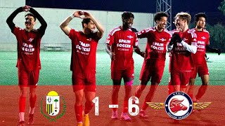 Umbrete CF vs Spain Soccer Academy Highlights [upl. by Inalial411]