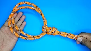 amazingly this circular knot is very simple but strong and reliable [upl. by Ayhdiv]