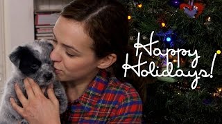 Happy Holidays  My Christmas Present VLOG [upl. by Holder]