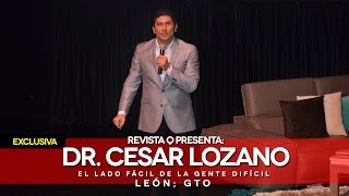 Cesar Lozano quotEl Lado fácil de la gente difícilquot [upl. by Neona]