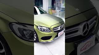 CAXVINYL Factory Direct HD PET Liner Matte Ghost Metallic Lightning Green Car Wrap [upl. by Inglebert585]