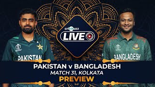 Preview Pakistan face Bangladesh in mustwin World Cup clash [upl. by Cari539]