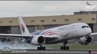 LIVE Windy arrivals at London Heathrow Airport [upl. by Derf]