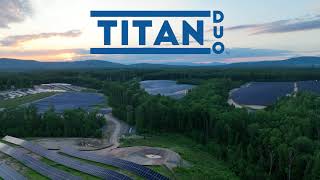 APA Solar  146MW TITAN Duo racking system with Ground Screw Foundations [upl. by Weldon]