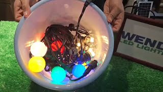 Outdoor festoon string light [upl. by Aineles31]