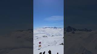 Gulmarg in winter winter wintersport snow snowboarding india India youtubeshorts YouTube [upl. by Walton]