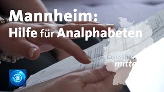 Mannheim Hilfe für Analphabeten  tagesthemen mittendrin [upl. by Etnelav]