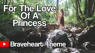 Braveheart Theme For The Love Of A Princess  Celtic Harp Video HD [upl. by Anialahs]