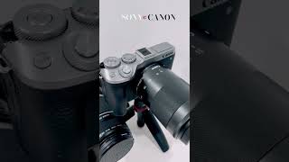 SONY A6400 vs CANON M6 mark ii [upl. by Teak564]