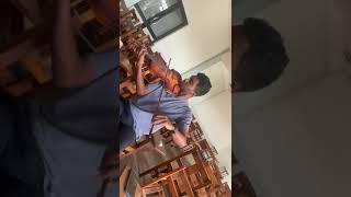 Sithin ma Nosali❤🎻LiveViolin MViolin music violin enjoy sliate dehiwala [upl. by Yacov]