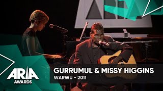 Geoffrey Gurrumul Yunupingu amp Missy Higgins Warwu  2011 ARIA Awards [upl. by Hylan290]